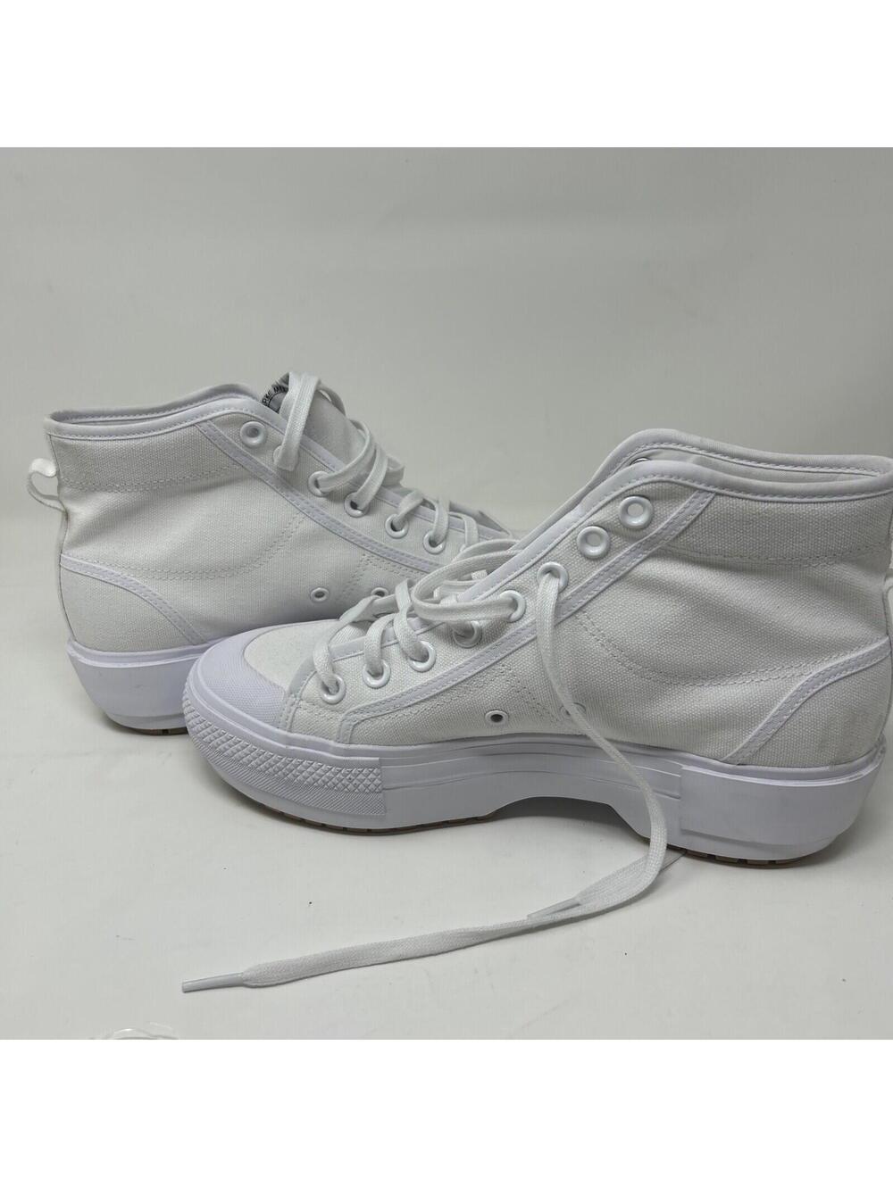 adidas Originals Nizza Trek GZ8858 White Womens Sz 10 New Read Desc